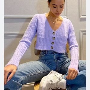 Urban outfitters purple sweater